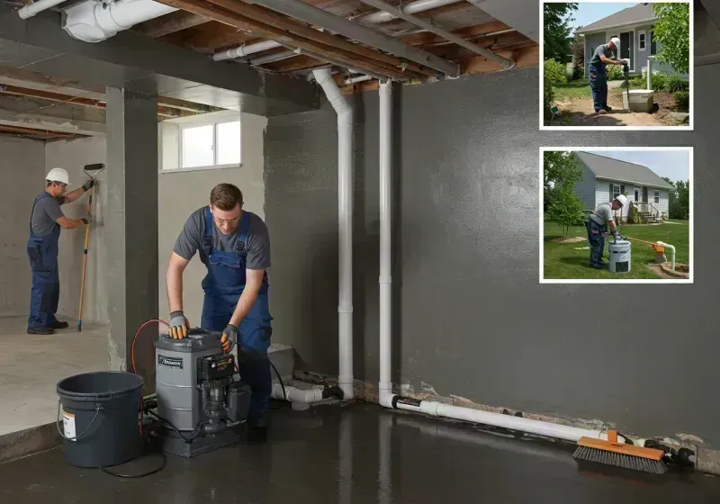 Basement Waterproofing and Flood Prevention process in Winona, MO